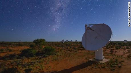 The ASKAP radio telescope is located in Western Australia.