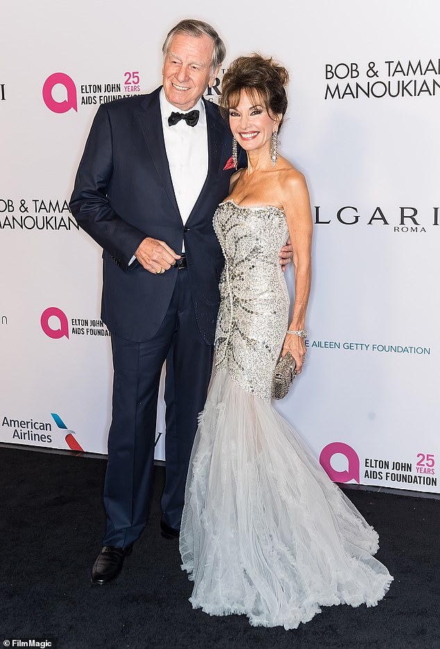 A sad loss: Helmut Huber, husband of Susan Lucci, died Monday at the age of 84, it was reported Wednesday morning.  Seen in 2017 in Long Island, New York