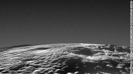 Pluto's volcanic region is unlike any other region on the dwarf planet.