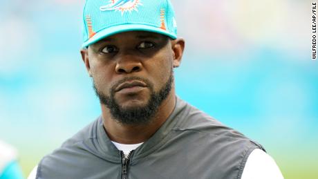 Former Miami Dolphins coach Brian Flores described being offered money to lose matches