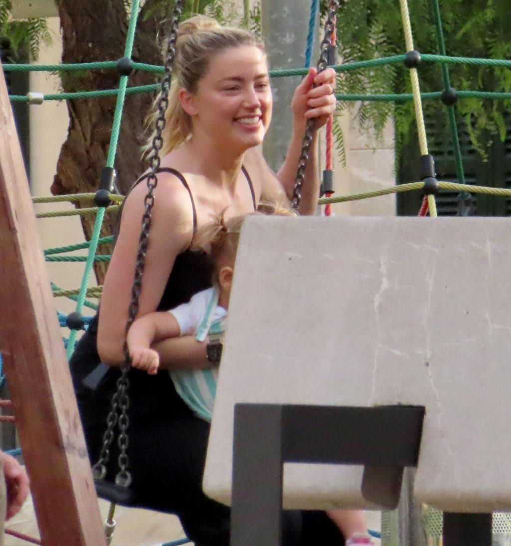 *PREMIUM-EXCLUSIVE* First seen since the intensely publicized defamation trial with ex-Johnny Depp, American actress Amber Heard walks away from it all in the quiet surroundings of Spain!