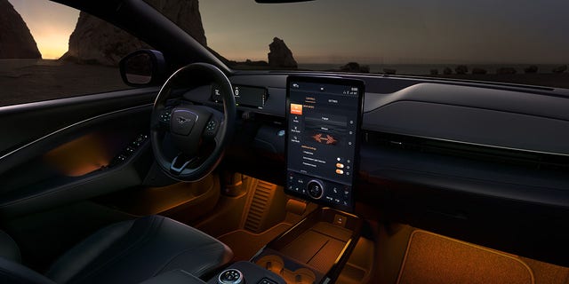 The Mustang Mach-E has three unique cabin audio experiences - Whisper, Engage and Unbridled.