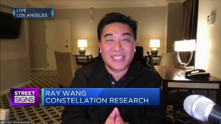 Ray Wang talks about why he's upbeat with Apple, and what expected production cuts in China might mean