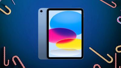 2022 iPad Candycane Blue