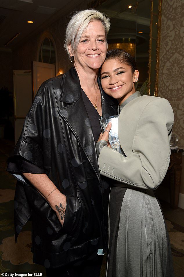 Shutting down speculation?  Zendaya's mother, Claire Stormer, appears to have sparked rumors that her daughter is engaged to Tom Holland after engagement furore swept the web on Wednesday.